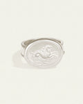 Temple Of The Sun - Poseidon Ring - Silver