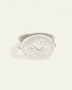 Temple Of The Sun - Poseidon Ring - Silver