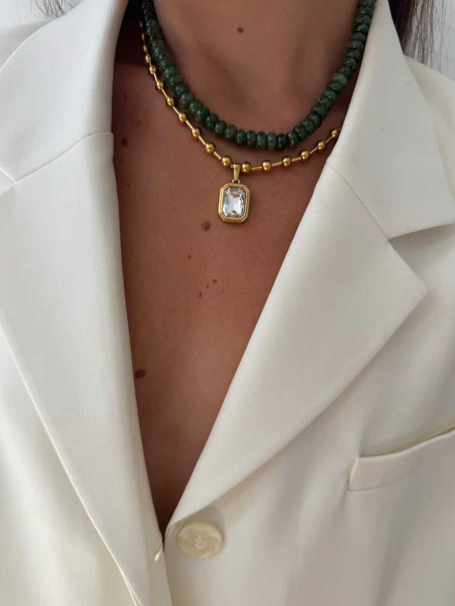 Hunter x Hunter - Tanner Necklace - Green
