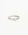 By Charlotte - Sea Foam Ring - Silver