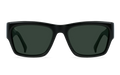 Raen - Rufio - Recycled Black/Green Polarized