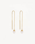 By Charlotte - Whispers of Tranquillity Pearl Thread Earrings
