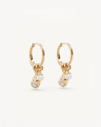 By Charlotte - Ocean Mist Hoops - Gold