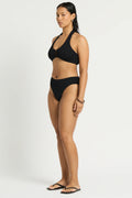 Bond-Eye Swim - Bailey Crop - Black Eco