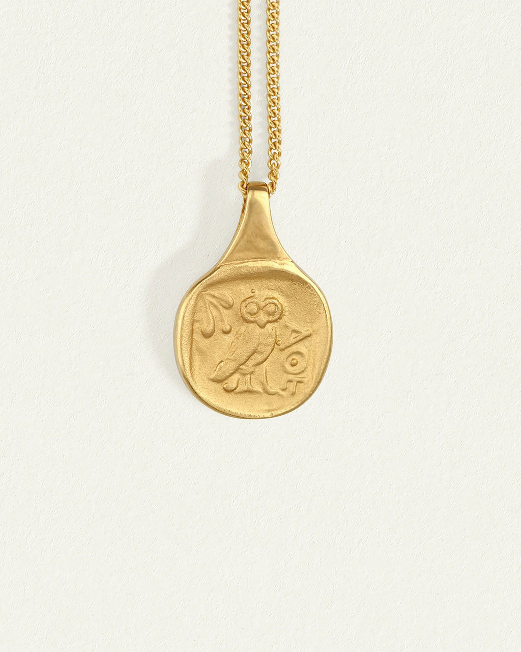 Temple of the Sun - Palas Coin Necklace - Gold
