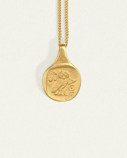 Temple of the Sun - Palas Coin Necklace - Gold