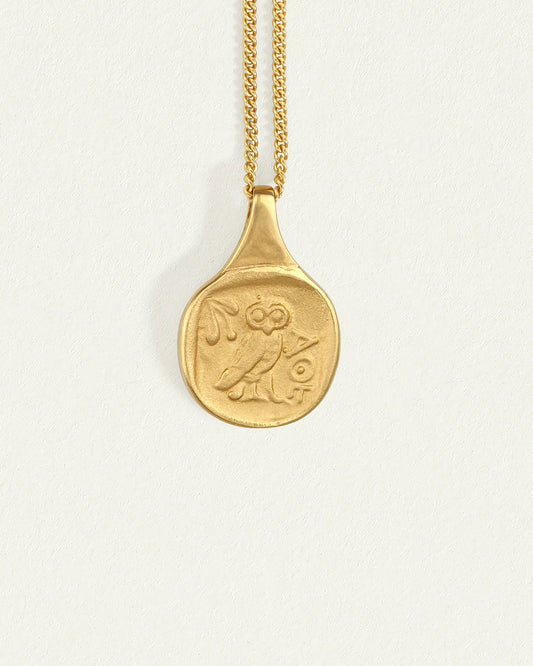 Temple of the Sun - Palas Coin Necklace - Gold
