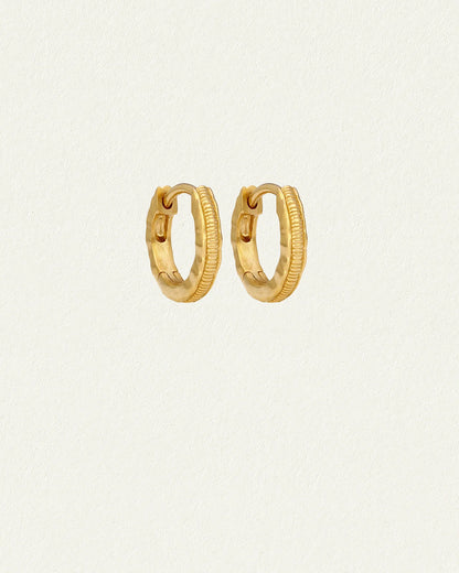 Temple Of The Sun - Arete Huggies - Gold