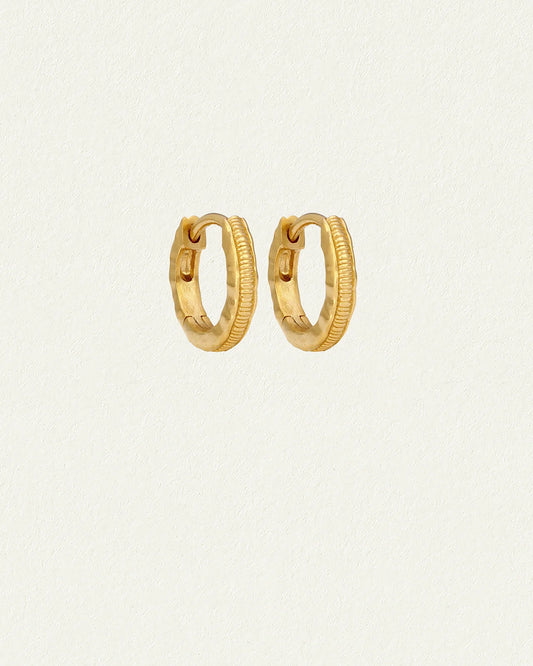 Temple Of The Sun - Arete Huggies - Gold