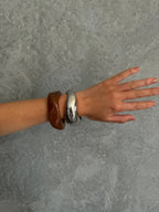 Hunter x Hunter - Starla Wave Bangle Silver