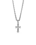 Lox & Chain - Small Gothic Cross Necklace