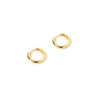 Arms Of Eve - Jett Hoop Earrings - Gold