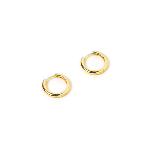 Arms Of Eve - Jett Hoop Earrings - Gold