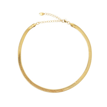 Arms Of Eve - Samara Gold Snake Chain Necklace