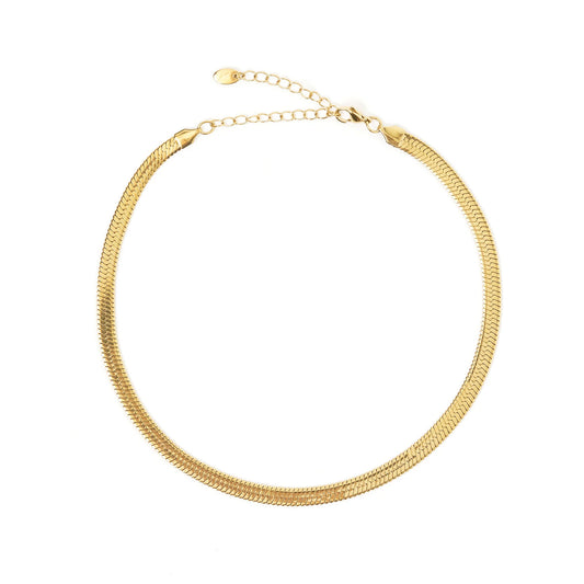 Arms Of Eve - Samara Gold Snake Chain Necklace