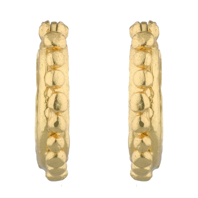 Cleopatra's Bling - Angelica Hoop Earrings - Gold