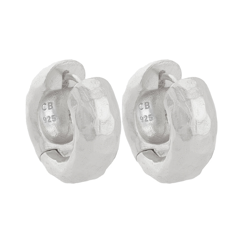 Cleopatra's Bling - Tuschinski Hoops - Silver