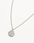 By Charlotte - By The Shore Shell Necklace - Silver