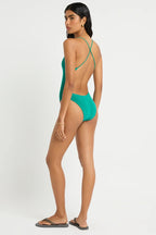 Bond Eye - Beaded Indira One Piece - Calypso Lurex Micro