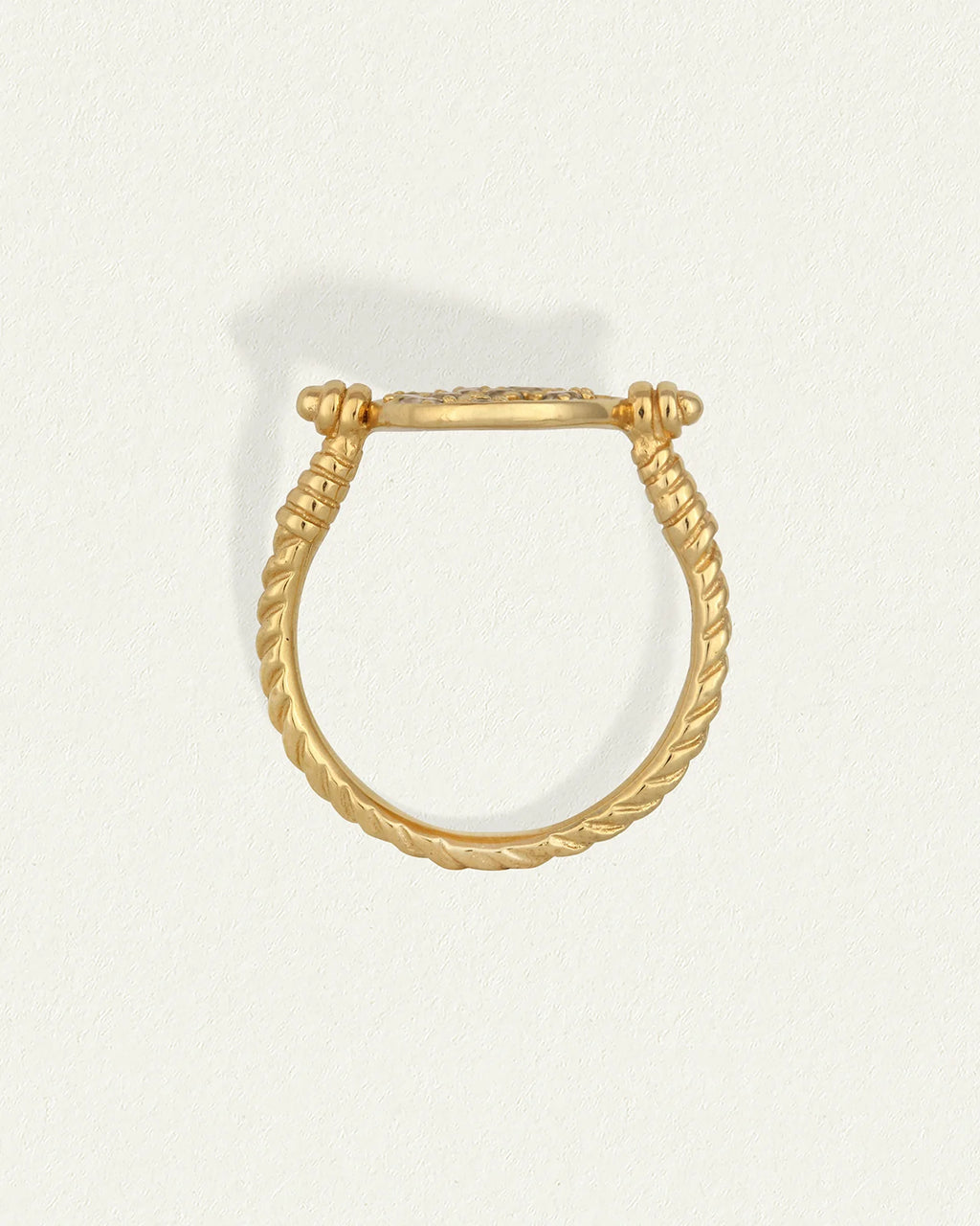 Temple of the Sun - Livy Ring - Gold