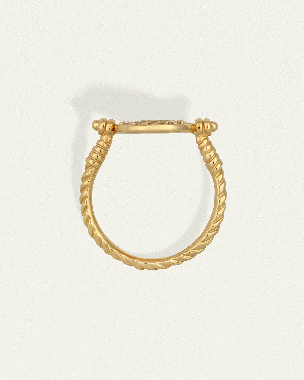 Temple of the Sun - Livy Ring - Gold