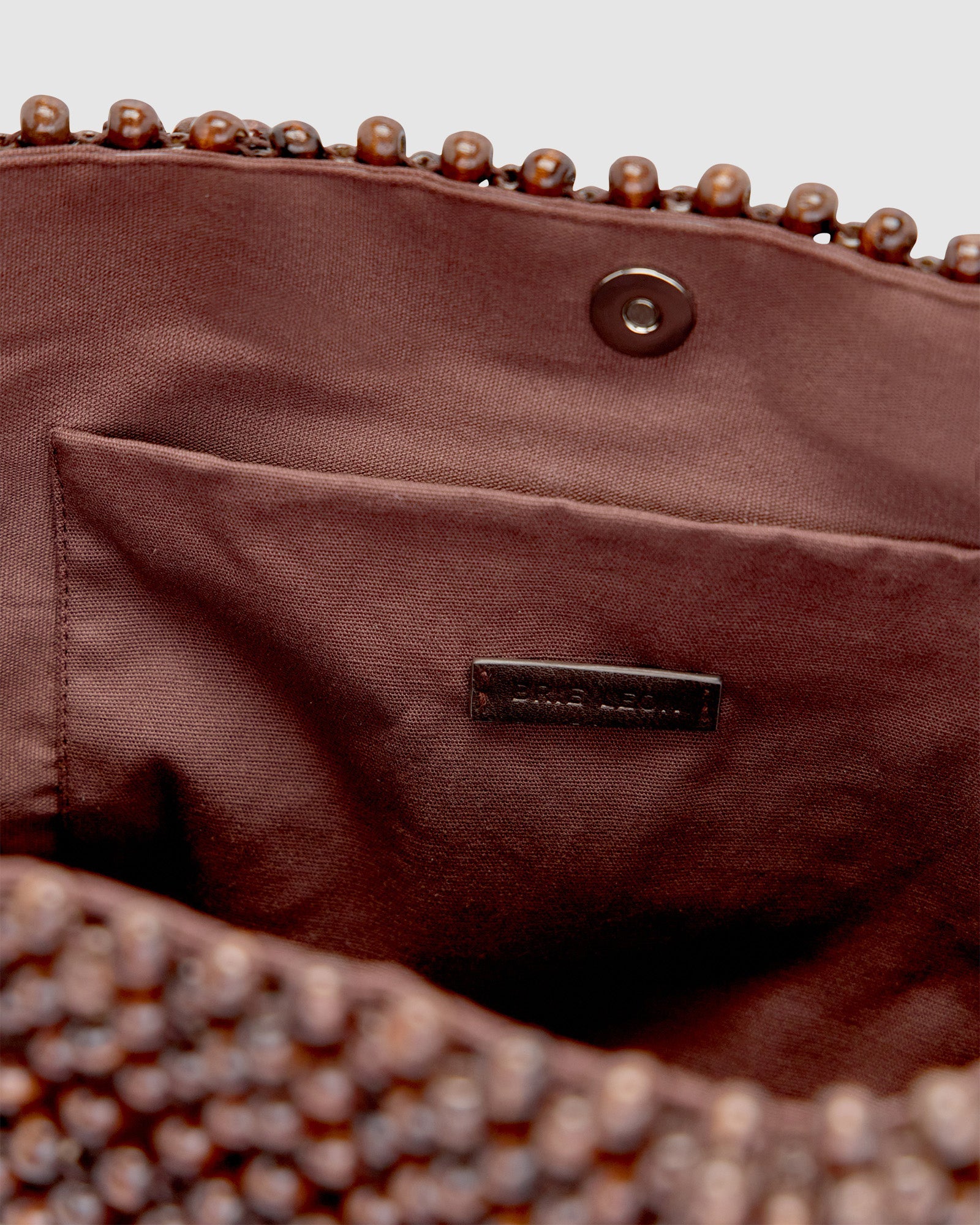 Brie Leon - Madera Tote Bag - Dark Chocolate