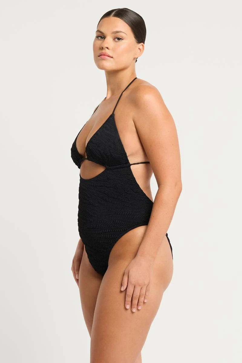 Bond-Eye Swim - Fowler 1 Pce - Black Tiger