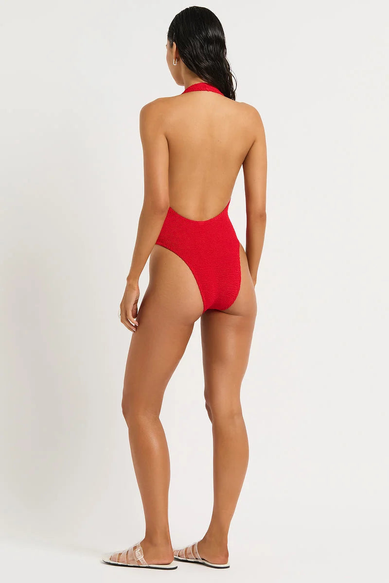 Bond-Eye Swim - Ava One Piece - Baywatch Red Recycled