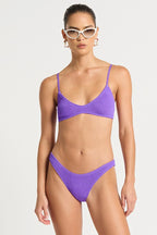 Bond-Eye Swim - Edwards Crop - Violet Eco
