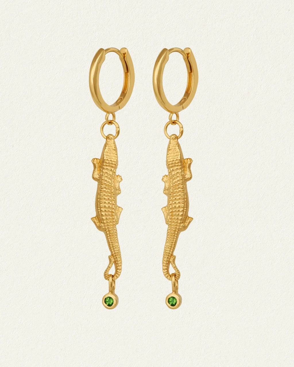 Temple Of The Sun - Bask Earrings Gold