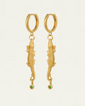Temple Of The Sun - Bask Earrings Gold