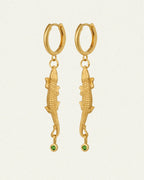 Temple Of The Sun - Bask Earrings Gold