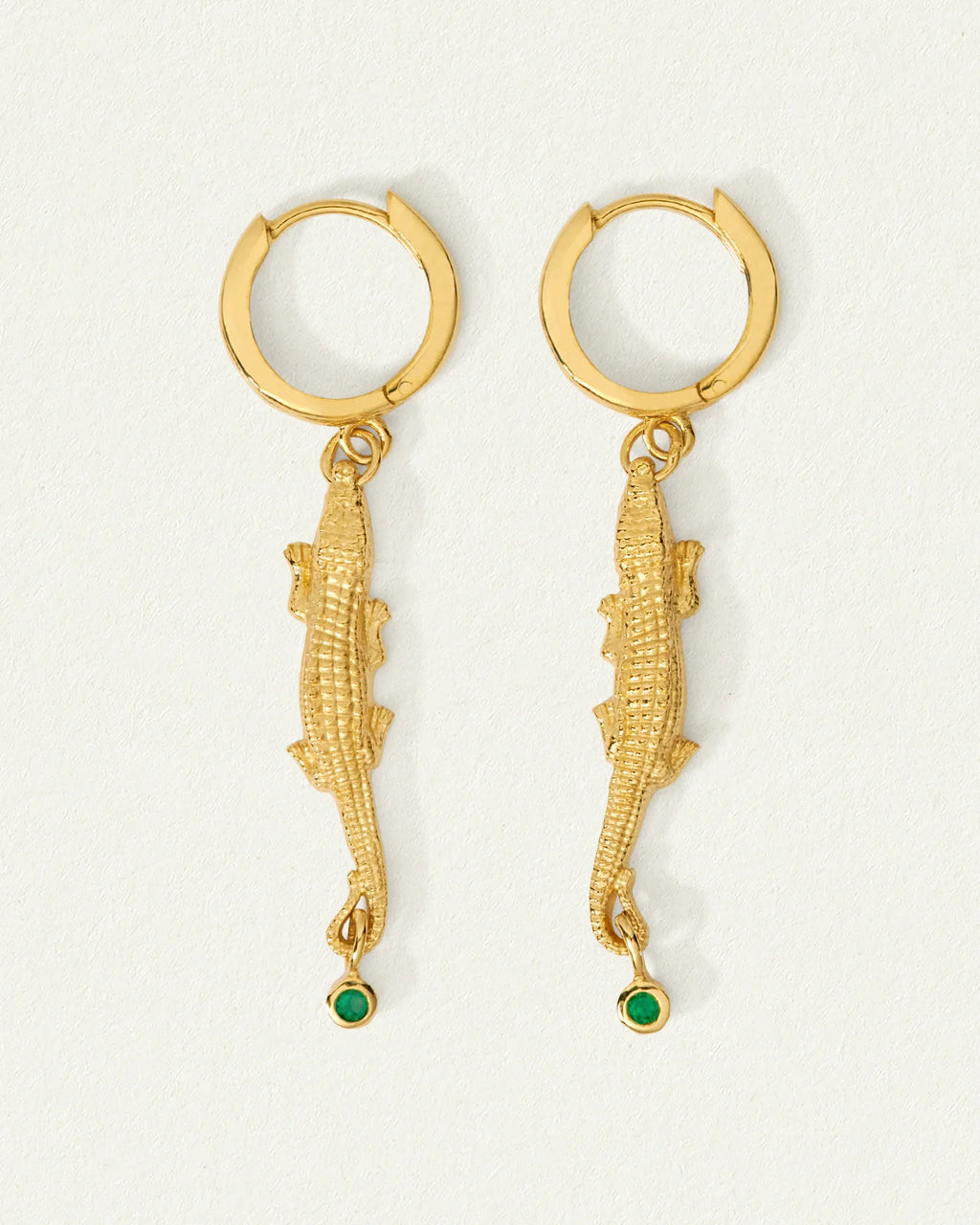 Temple Of The Sun - Bask Earrings Gold