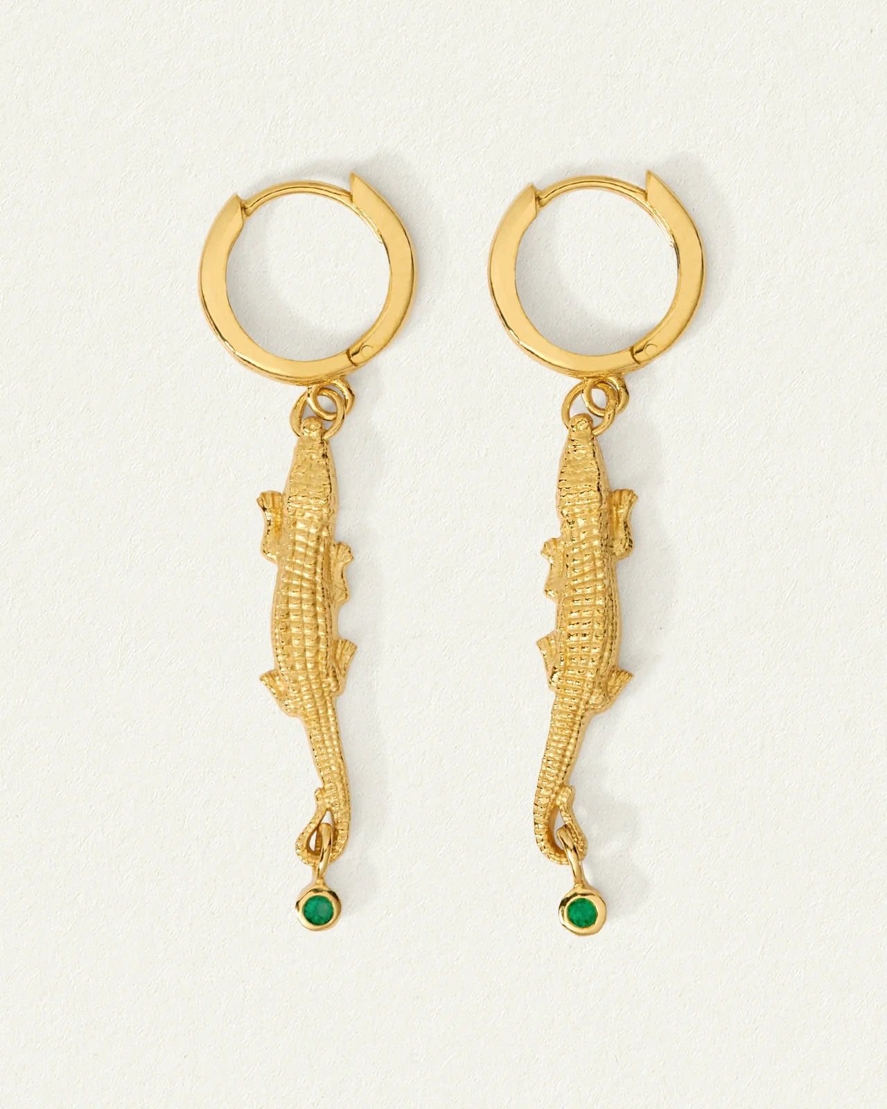 Temple Of The Sun - Bask Earrings Gold