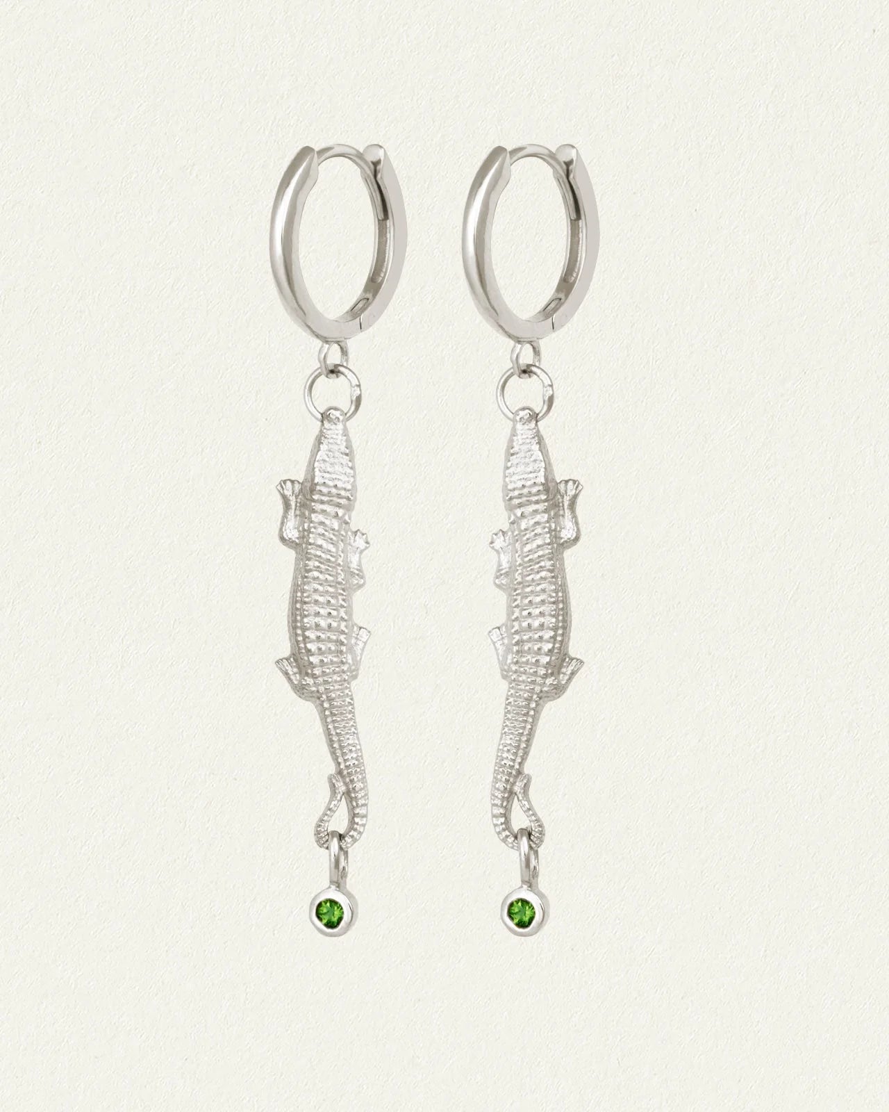 Temple Of The Sun - Bask Earrings Silver