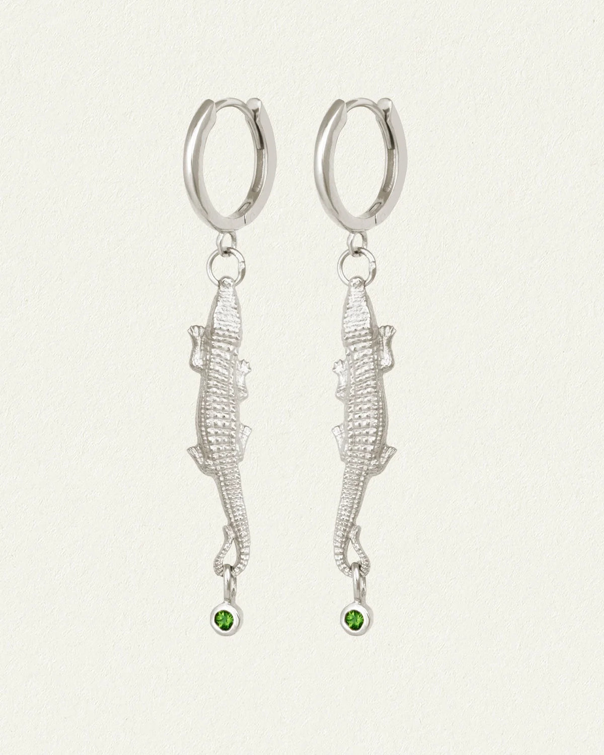 Temple Of The Sun - Bask Earrings Silver