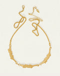 Temple Of The Sun - Bask Statement Necklace Gold