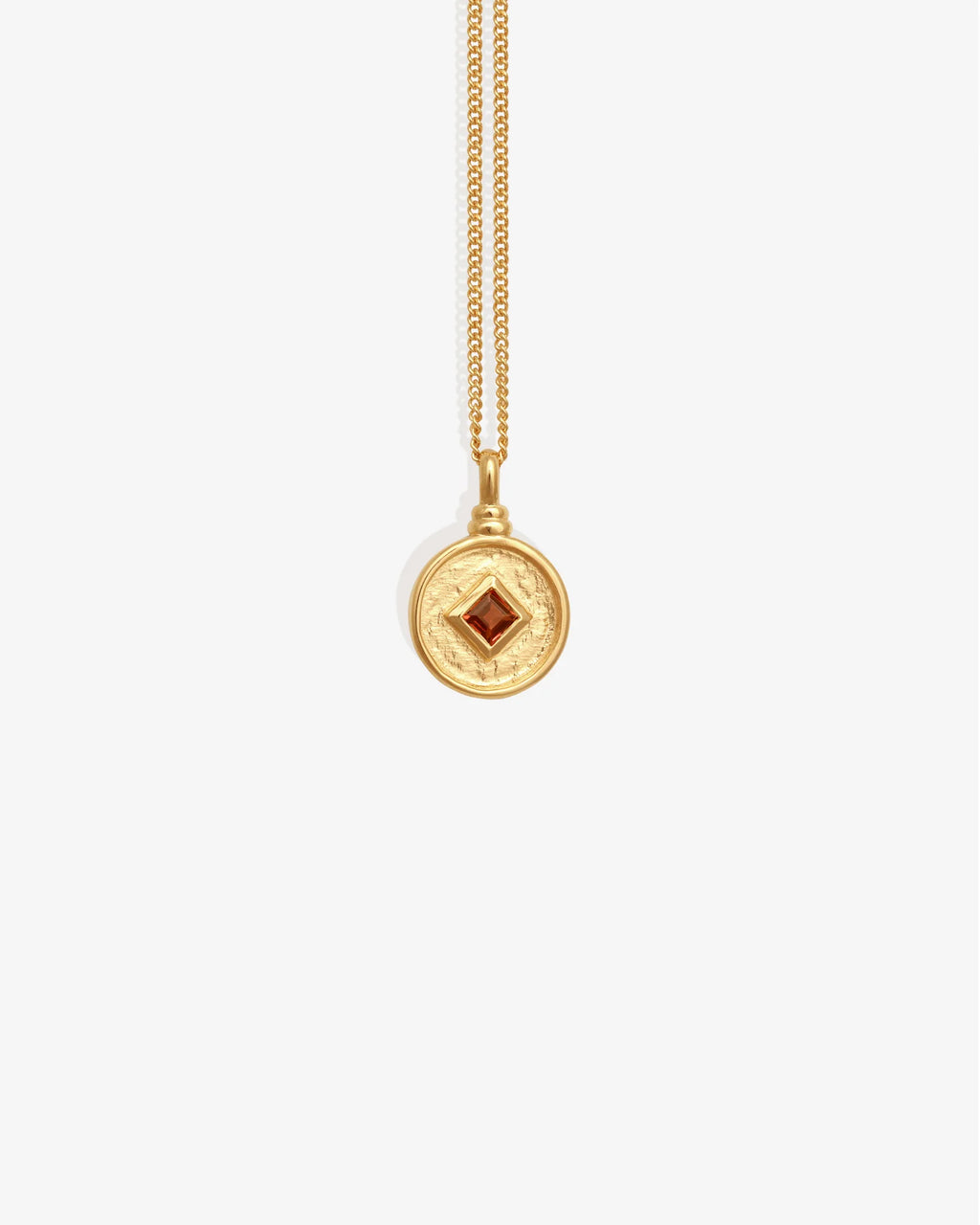 Temple Of The Sun - Blaze Coin Necklace - Gold