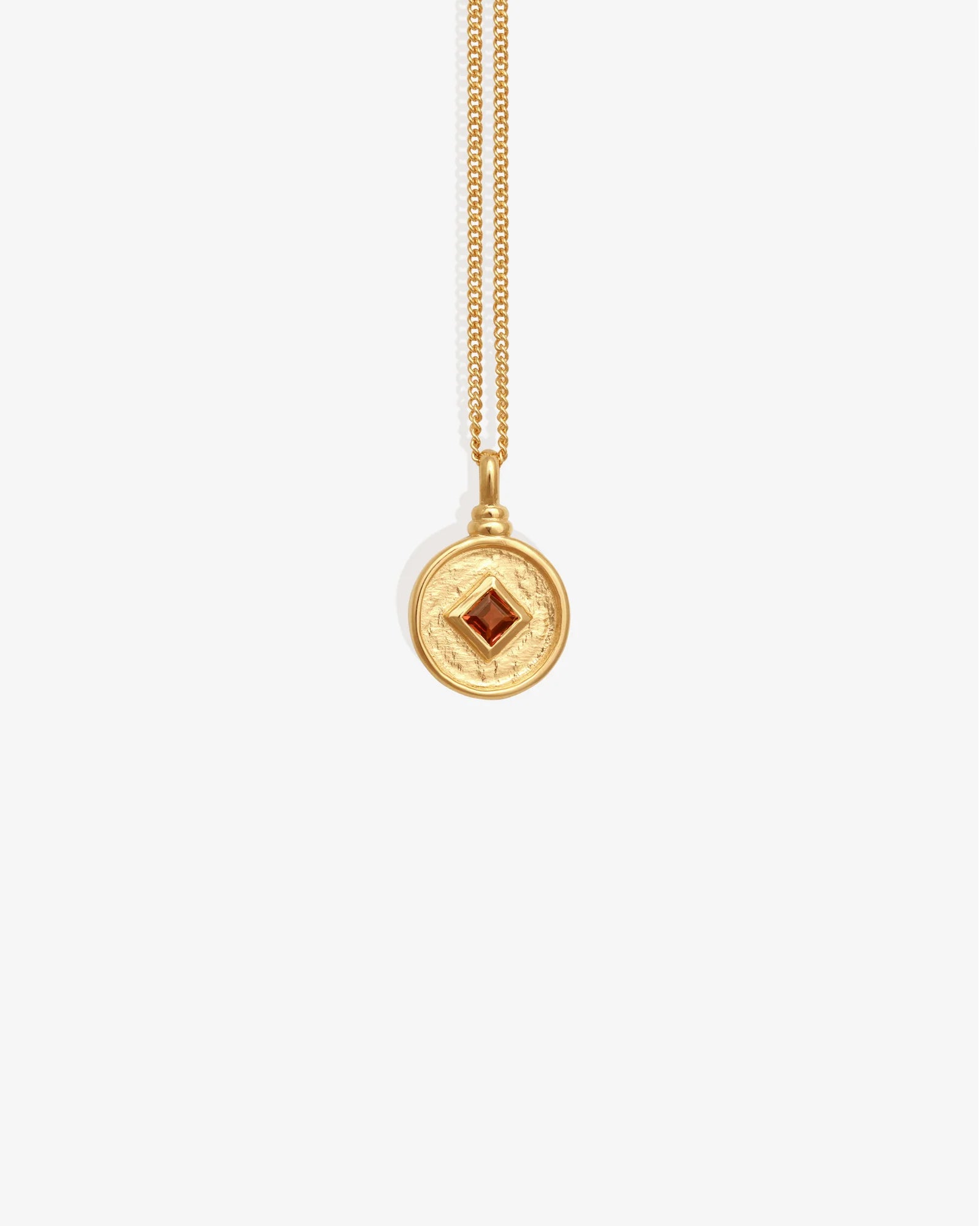 Temple Of The Sun - Blaze Coin Necklace - Gold