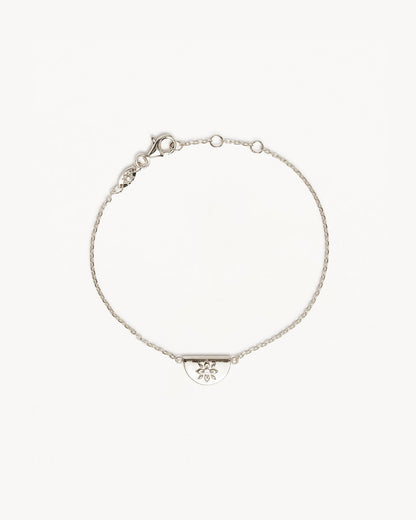 By Charlotte - Lotus Bracelet - Silver