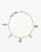 By Charlotte - Love Unlocked Charm Bracelet - Silver