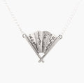 Sue The Boy - Hand Fan Necklace