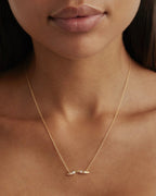 By Charlotte - Chasing Tides Necklace - Gold