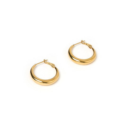 Arms Of Eve - Riley Hoop Earrings Small - Gold