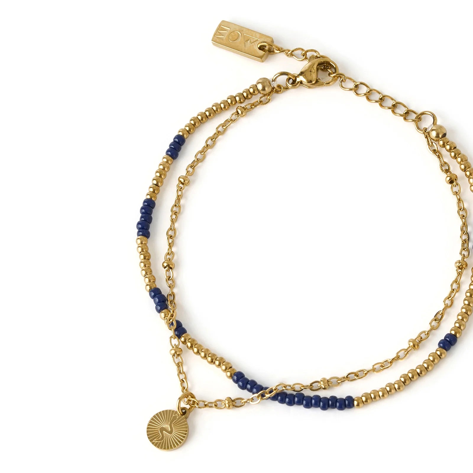 Arms Of Eve - Cobra Gold Bracelet - Midnight