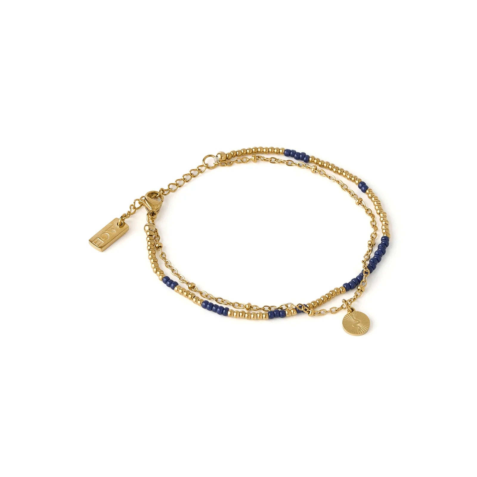 Arms Of Eve - Cobra Gold Bracelet - Midnight