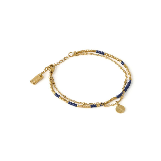 Arms Of Eve - Cobra Gold Bracelet - Midnight