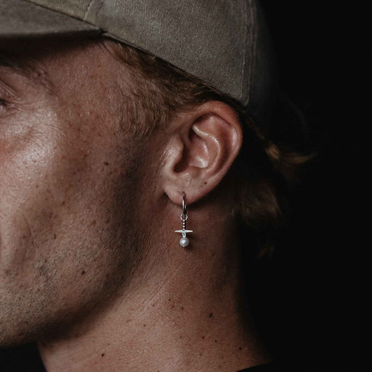 Sue the Boy - Sword + Stone Charm Earring (Single)