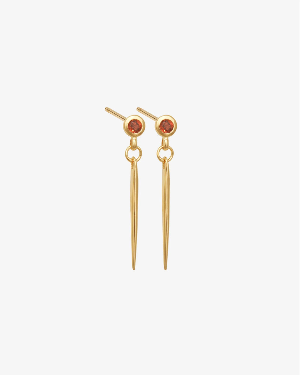 Temple Of The Sun - Cinder Earrings - Gold