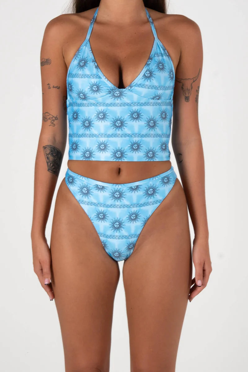 Inner Relm - Smoochie Top + Shebad Shorts - Sunny Blue